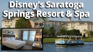 Disney's Saratoga Springs Resort 2Bedroom Villa and Resort Tour