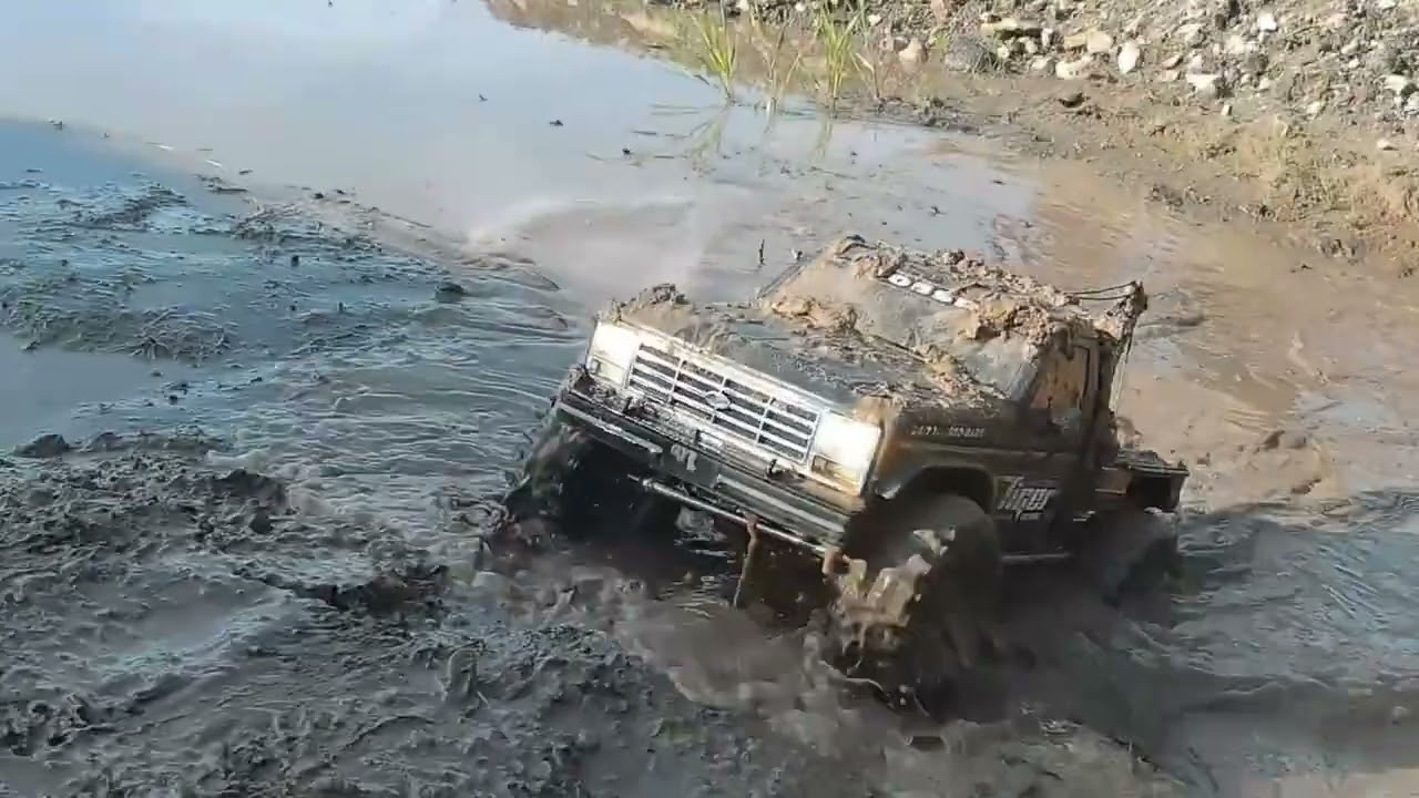 ВЫЖИВЕТ СИЛЬНЕЙШИЙ! Жёсткий летний ГРЯЗЕМЕС на RC ТРОФИ МОДЕЛЯХ! Hard summer MUD on RC TROPHY MODELS