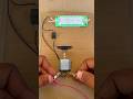 Powering cob light using flywheel powered dc motor #dcmotor #youtubeshorts