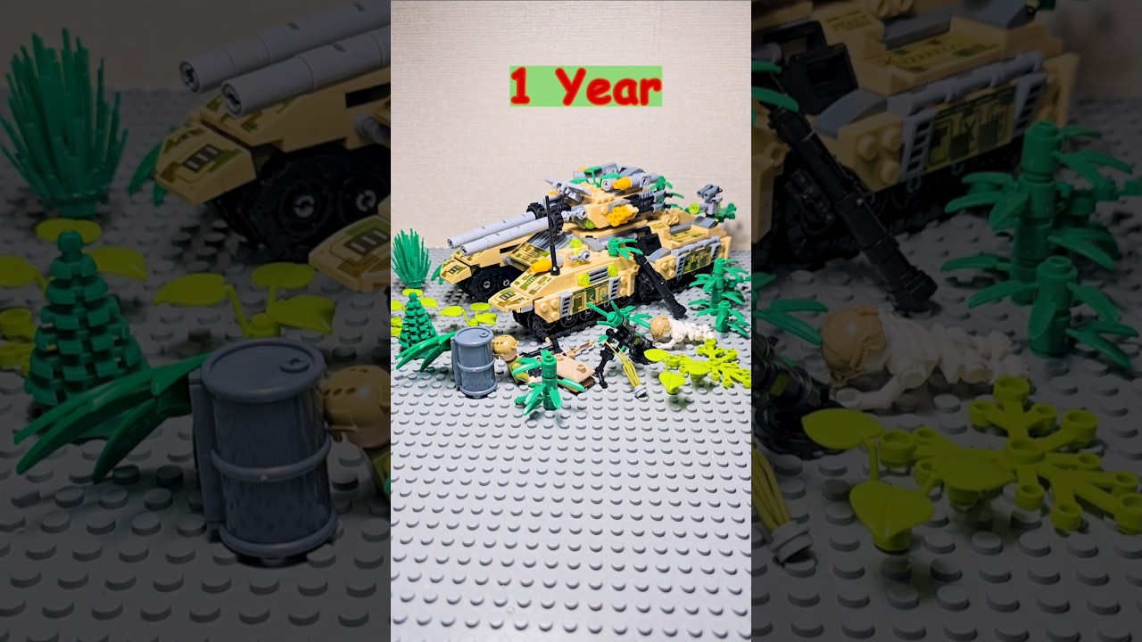 Заброшенный танк LEGO часть 2 