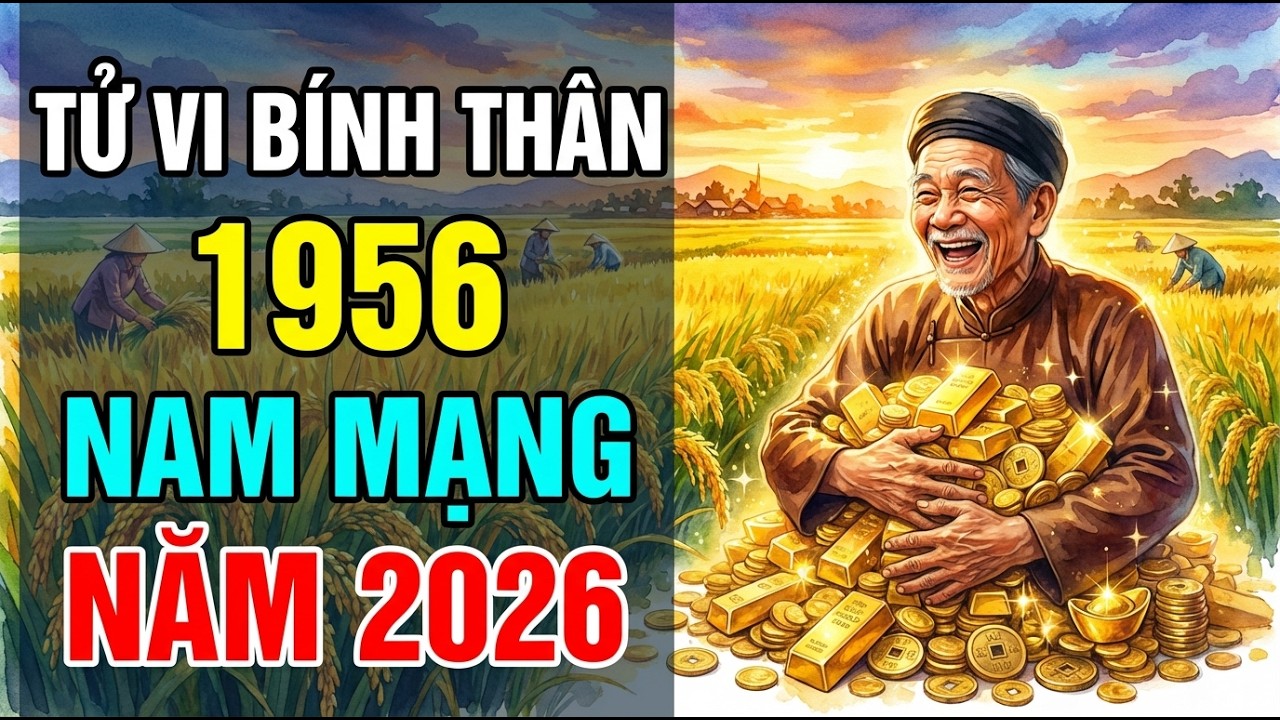Tử Vi Tuổi Thân 1956 Nam Mạng Năm 2026: Sao Thái Dương Chiếu Mệnh, Vận Trình Huy Hoàng Tuổi 71