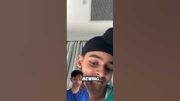 Bro needs to mew more @GaadiHijackerchat 🤔🤔😎😎🤫🧏🧏 #mewing #tutorial