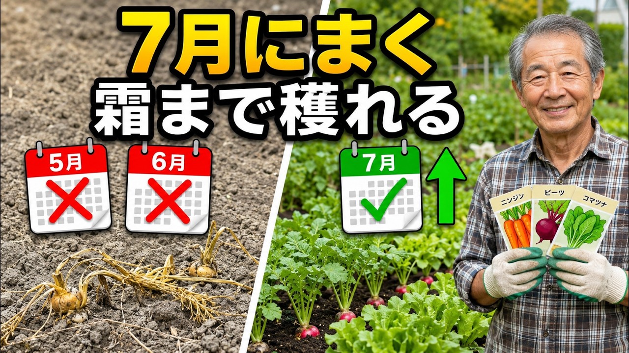 野菜 DeveshGarg July Is the Time to Sow! 12 Vegetables for a Second Harvest Before
