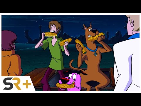 Scooby-Doo Meets Courage the Cowardly Dog Clip: Courage Snacks [EXCLUSIVE]