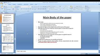Research Methodology: Structure of a Research Paper Explained in Hindi/Urdu Part2