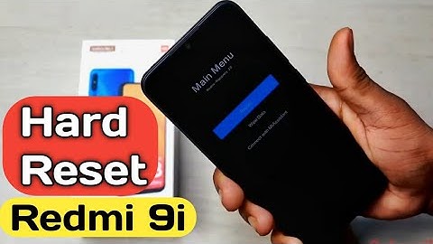 Redmi 9i Hard Reset & Unlock Pattern