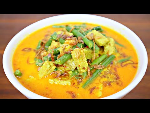 Sayur Lodeh Tempe Dan Kacang Panjang