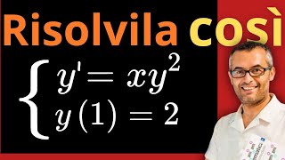 Equazione differenziale del primo ordine a variabili separabili: come si risolve velocemente
