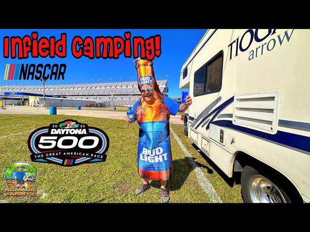 Camping Infield Of Daytona 500 ~ Nascar Speedweeks Underway In Daytona  Beach, Florida - Youtube