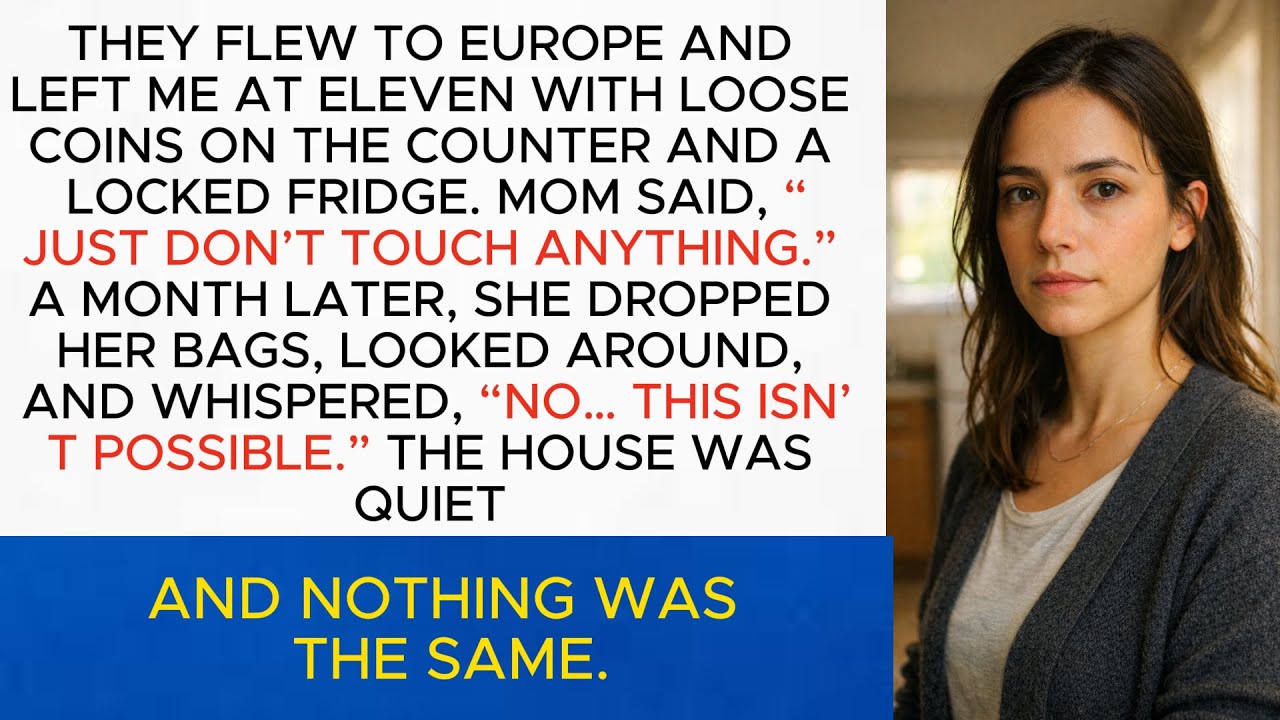 My Parents Traveled Abroad and Left Me With Spare Change — What They Found Shocked Them