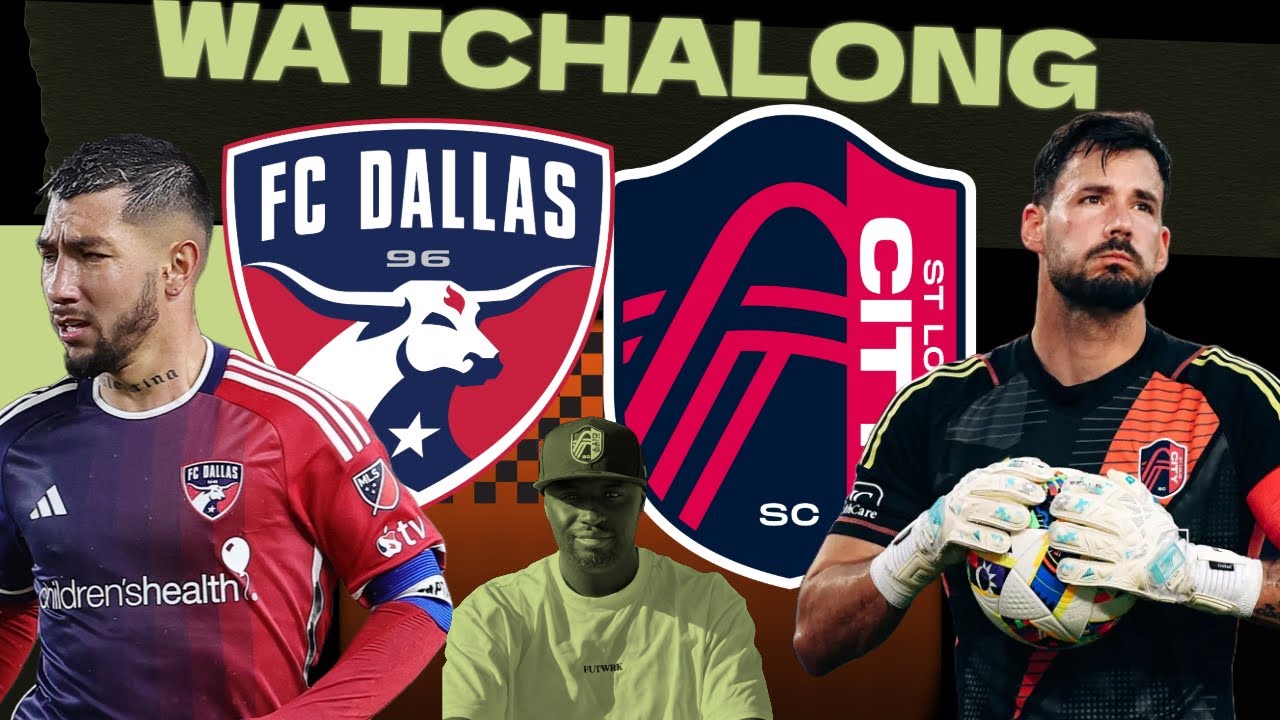 LIVE Watchalong: FC Dallas 🆚 STL CITY SC | Join Me for the Action! 🔴⚽️