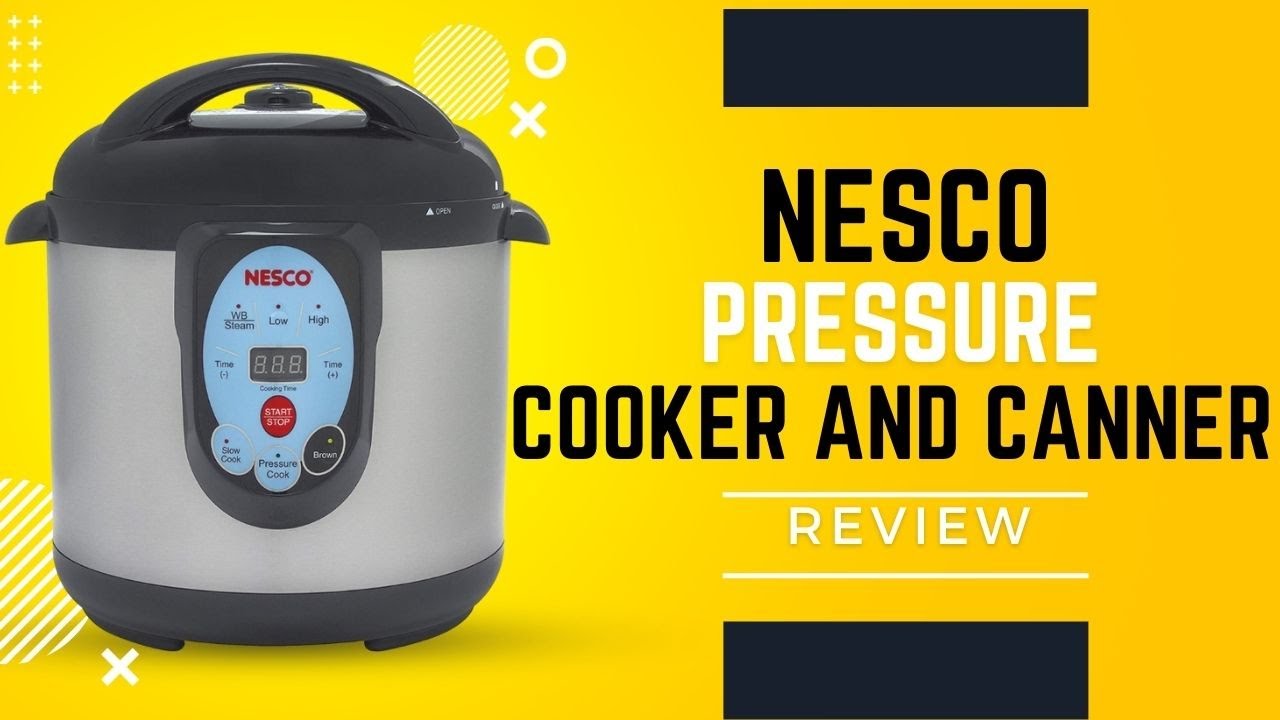  NESCO NPC-9 Smart Electric Pressure Cooker and Canner