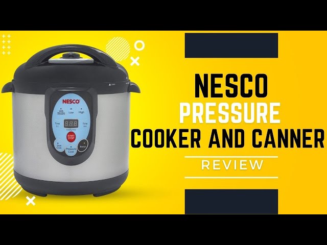 Testing the Nesco Smart Canner 