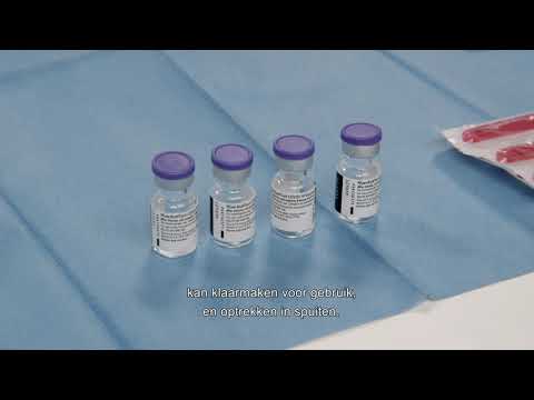Pfizer BioNTech Vaccin preparatie (NL)