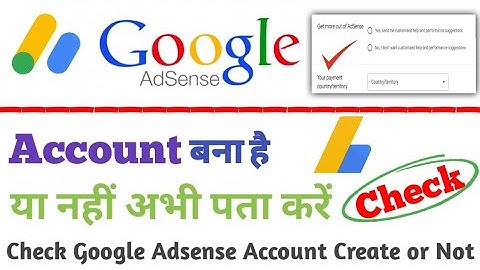 Adsense Account Bana Hai Ya Nahi Kaise Check Kare | How To Check Already Existing Adsense Account