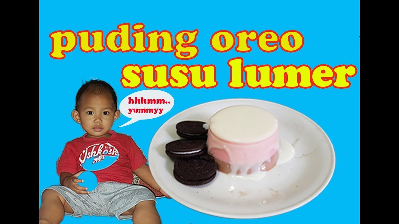 Cara cepat membuat Puding Susu UHT dan Oreo | Puding Susu MIILO 