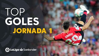 Todos los goles de la Jornada 1 de LaLiga Santander 2019\/2020