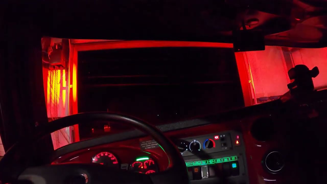 Tractor Trailer Fire - Driver's POV (SSFPD)