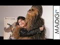及川光博、チューバッカとの対面に大興奮 2人で相合い傘も 映画「ハン・ソロ/スター・ウォーズ・ストーリー」イベント2