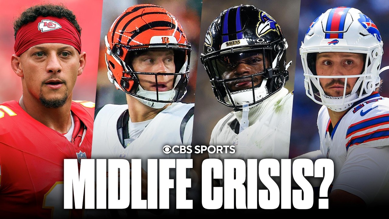 How Patrick Mahomes, Josh Allen, Lamar Jackson and Joe Burrow avoid the quarterback midlife crisis