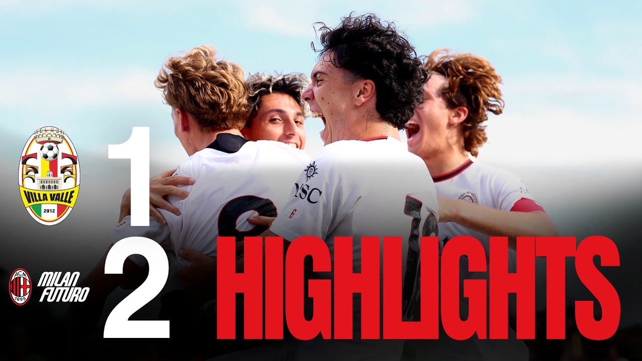 Highlights Serie D | Milan Futuro, rimonta da tre punti: 2-1 al Villa Valle ⚽️✅