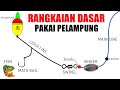 Membuat rangkaian pancing dasaran pakai pelampung