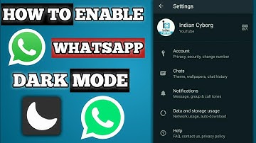How To Enable Dark Mode On WhatsApp - Explained In Hindi