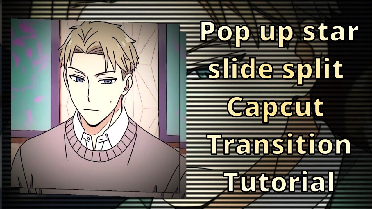 Pop up star slide split // Advance Capcut Transition Tutorial - YouTube