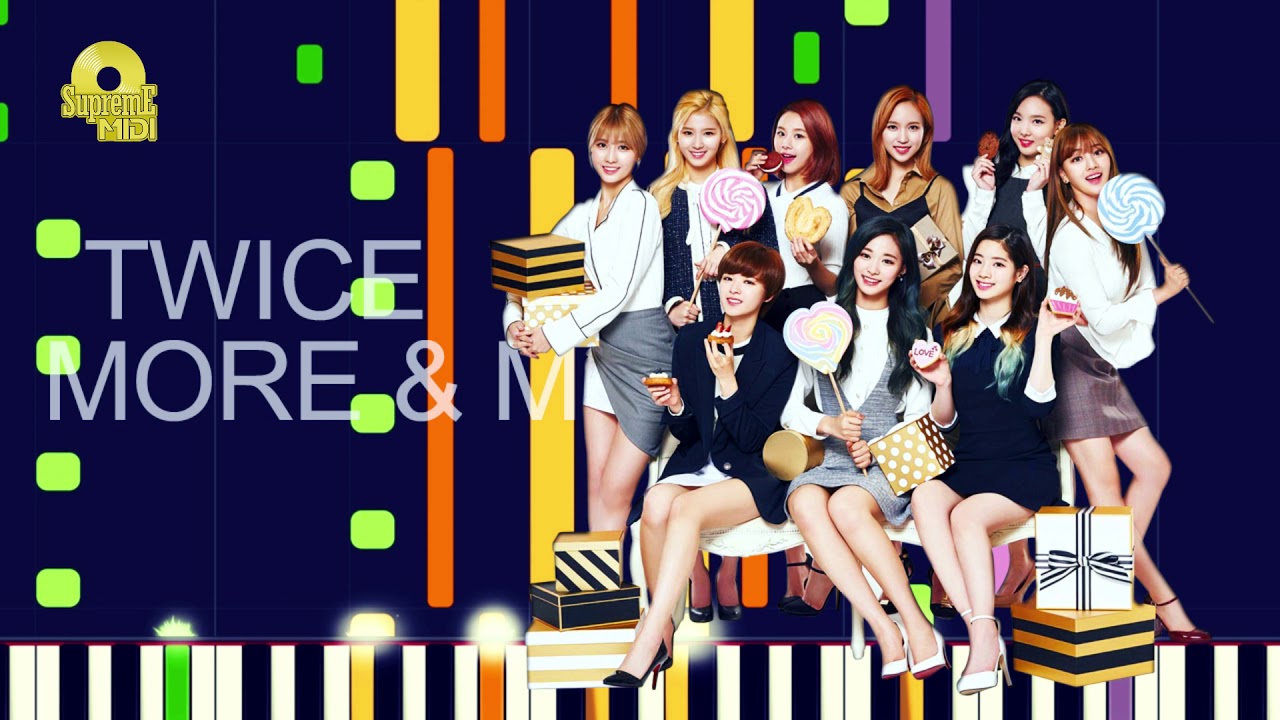 Twice - MORE & MORE (PRO MIDI REMAKE) - "in the style of"