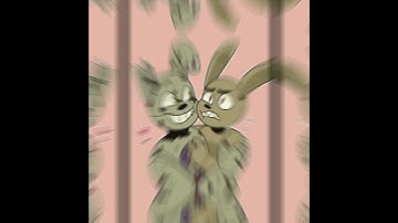 Plush trap and Springtrap #fathersonduo #springtrap #plushtrap #fnaf #fivenightsatfreddys