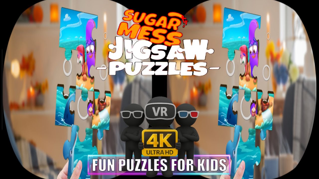 SUGAR MESS JIGSAW PUZZLES [Fun puzzle for kids on Meta Quest 3] - 3D ...