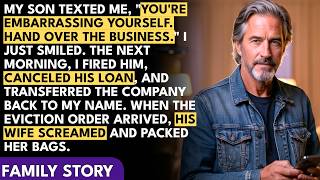 My Son Texted Me, "Stop Clinging to the Business. You're Embarrassing Yourself." — So I ...