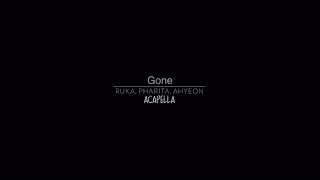 Download lagu Gone Cover - BABYMONSTER Ruka, Pharita, Ahyeon (ACAPELLA)