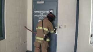 Forcible Entry Options Attacking Hinges With Circ Saw