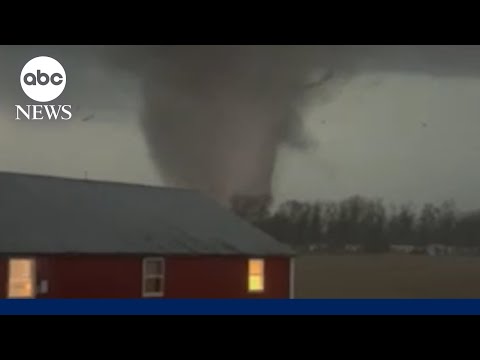Powerful tornado touches down in Fryburg, Ohio