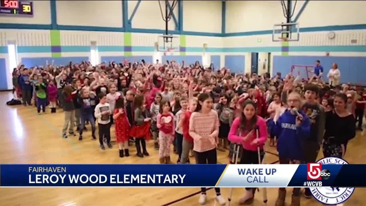 Wake Up Call from Leroy Wood Elementary YouTube