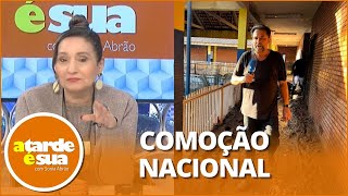 Sonia Abrão rasga elogios para reportagem de Geraldo Luis no RS: “Extremamente necessária”