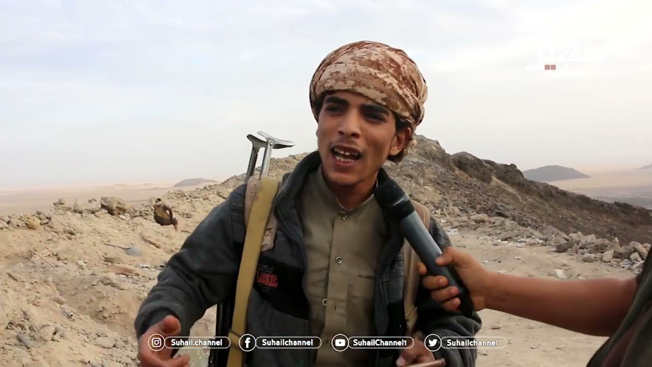 شموخ أبطال الجيش الوطني على مرتفعات جبهة الكسارة بمحاذاة جبل هيلان