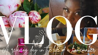 A DAY IN THE LIFE OF A BLACK HOMEMAKER | HOMEMAKER DIARIES |