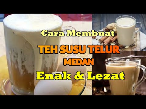 Cara Bikin Teh Susu Telur