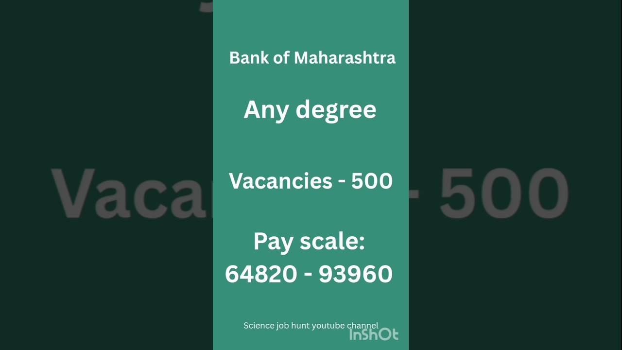 Bank of Maharashtra