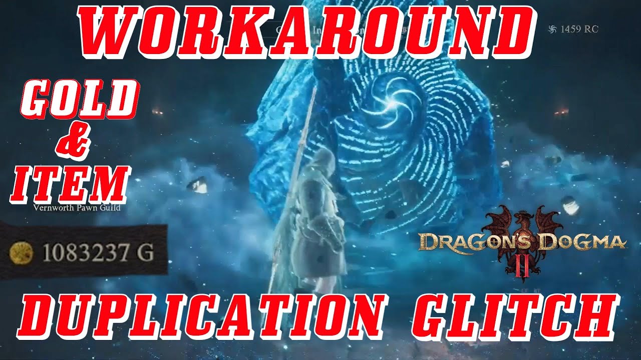 *Временное решение* Ошибка копирования золота и предметов в Dragons Dogma 2: 50 тыс. каждые 5 мин...