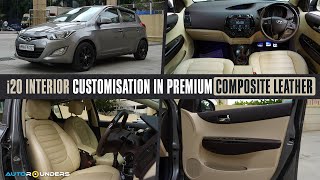 i20 interior restored and customised into better than original