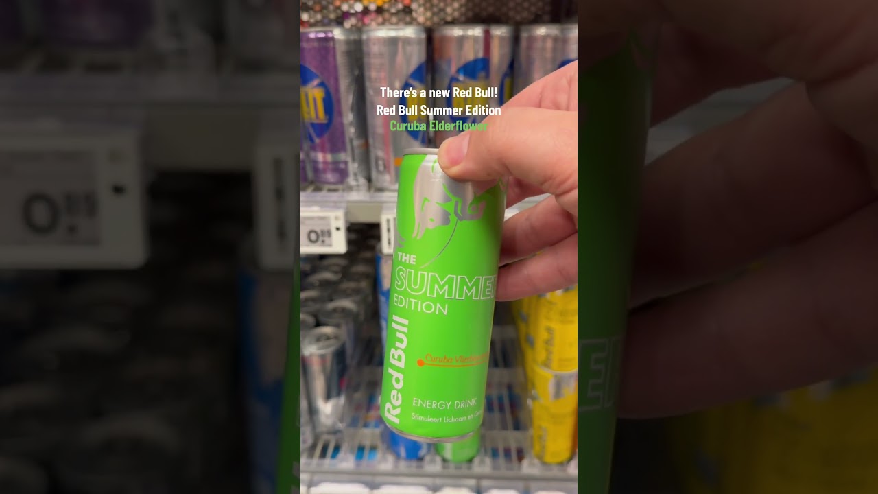 New Red Bull Summer Edition Green. The New Red Bull Flavor Of The Season.