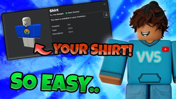 Make you a roblox shirt by Gogoworks