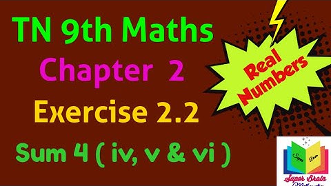 9th maths Chapter 2 Exercise 2.2 sum 4 (iv, v & vi) |Class 9 Ex. 2.2 sum 4 | Super brain mathematics