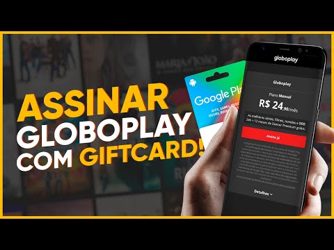 Como ASSINAR o GLOBOPLAY com GIFTCARD do GOOGLEPLAY