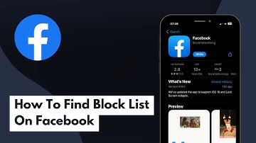 How To Find Block List On Facebook (Full Guide)