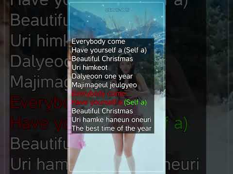 [Romanization] Red Velvet X Aespa - Beautiful Christmas