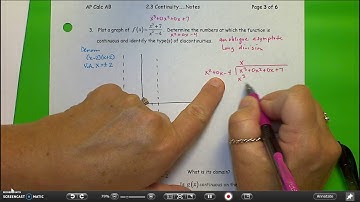 AP Calc 2.3 Video p3 part 1